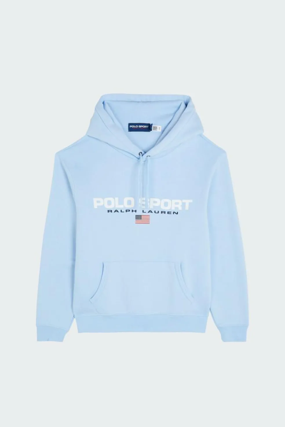 Sweat à capuche Polo Sport en molleton - Hoodie | Bleu