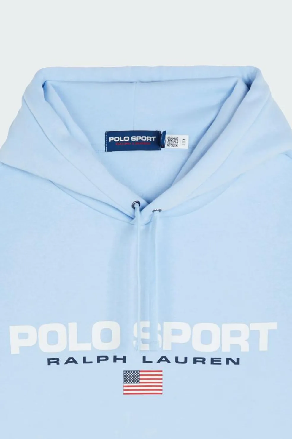 Sweat à capuche Polo Sport en molleton - Hoodie | Bleu