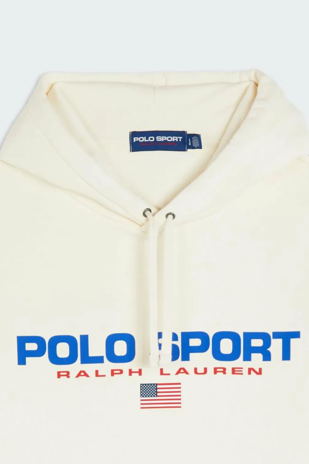 Sweat à capuche Polo Sport en molleton - Hoodie | Beige