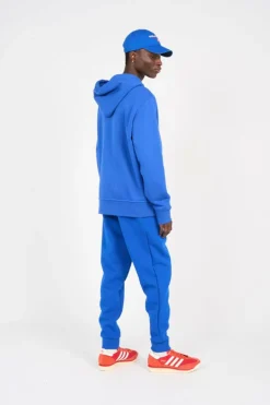 Sweat à capuche Polo Sport en molleton - Hoodie zippé | Bleu