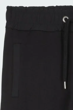 Sweat Nylon Cargo - Jogging | Noir