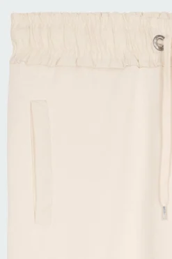 Sweat Nylon Cargo - Jogging | Blanc