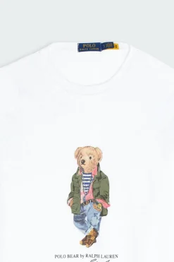 Sweat Polo Bear en molleton - Sweatshirt | Blanc