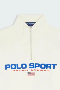 Sweat Polo Sport en molleton - Sweatshirt | Beige