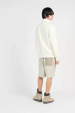 Sweat Polo Sport en molleton - Sweatshirt | Beige