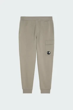 SWEATPANTS CARGO PANT IN DIAGONAL RAISED FLEECE - Pantalon de survêtement | Kaki