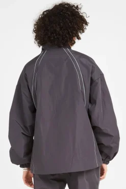 taye logo relaxed track jacket - Veste | Noir