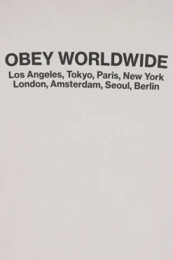 TEES 166913572 WORDWIDE CITIE, ECRU, - T-shirt | Beige