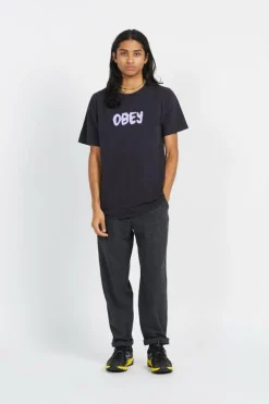 TEES 163813671E OBEY CITY SPRA, NOIR, - T-shirt | Noir