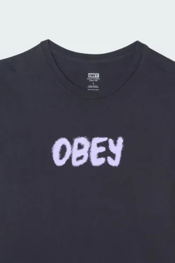 TEES 163813671E OBEY CITY SPRA, NOIR, - T-shirt | Noir