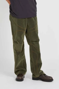 territory velvet jeans - Jean | Vert