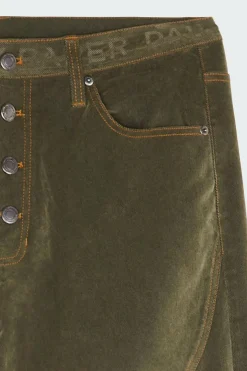 territory velvet jeans - Jean | Vert
