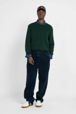 Textured Crewneck Sweater - Pull | Vert