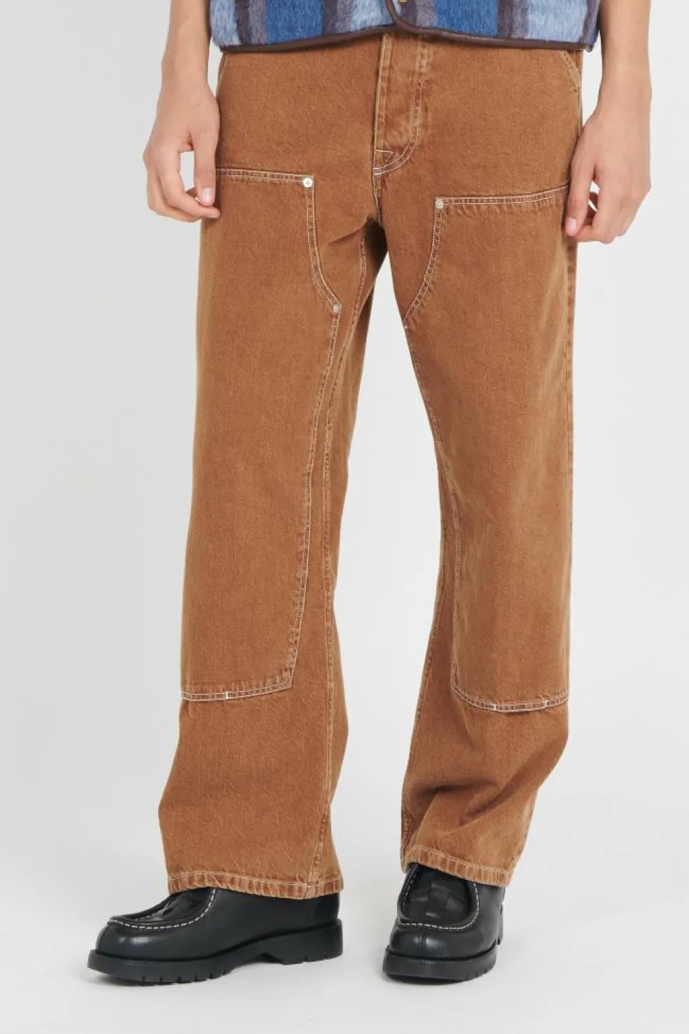 THE BROWN CARPENTER’S PANTS - Pantalon | Marron