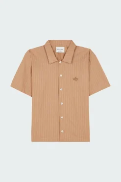 THE BROWN SHORT-SLEEVED SHIRT - Chemise | Marron