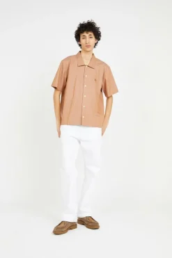 THE BROWN SHORT-SLEEVED SHIRT - Chemise | Marron