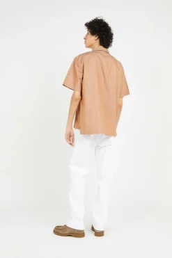 THE BROWN SHORT-SLEEVED SHIRT - Chemise | Marron