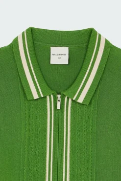 THE EMERALD GREEN KNITTED CARDIGAN - Cardigan | Vert