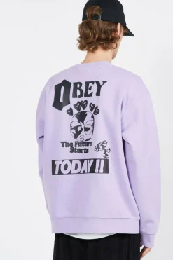 THE FURE START - Sweatshirt | Violet