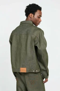 THE GARDENER’S GREEN DENIM JACKET - Veste | Vert