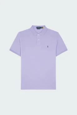 The Iconic Mesh Polo Shirt - Polo | Violet