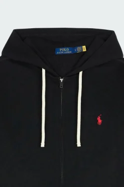 The RL Fleece Hoodie - Hoodie zippé | Noir