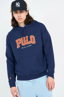 The RL Fleece Logo Hoodie - Hoodie | Bleu