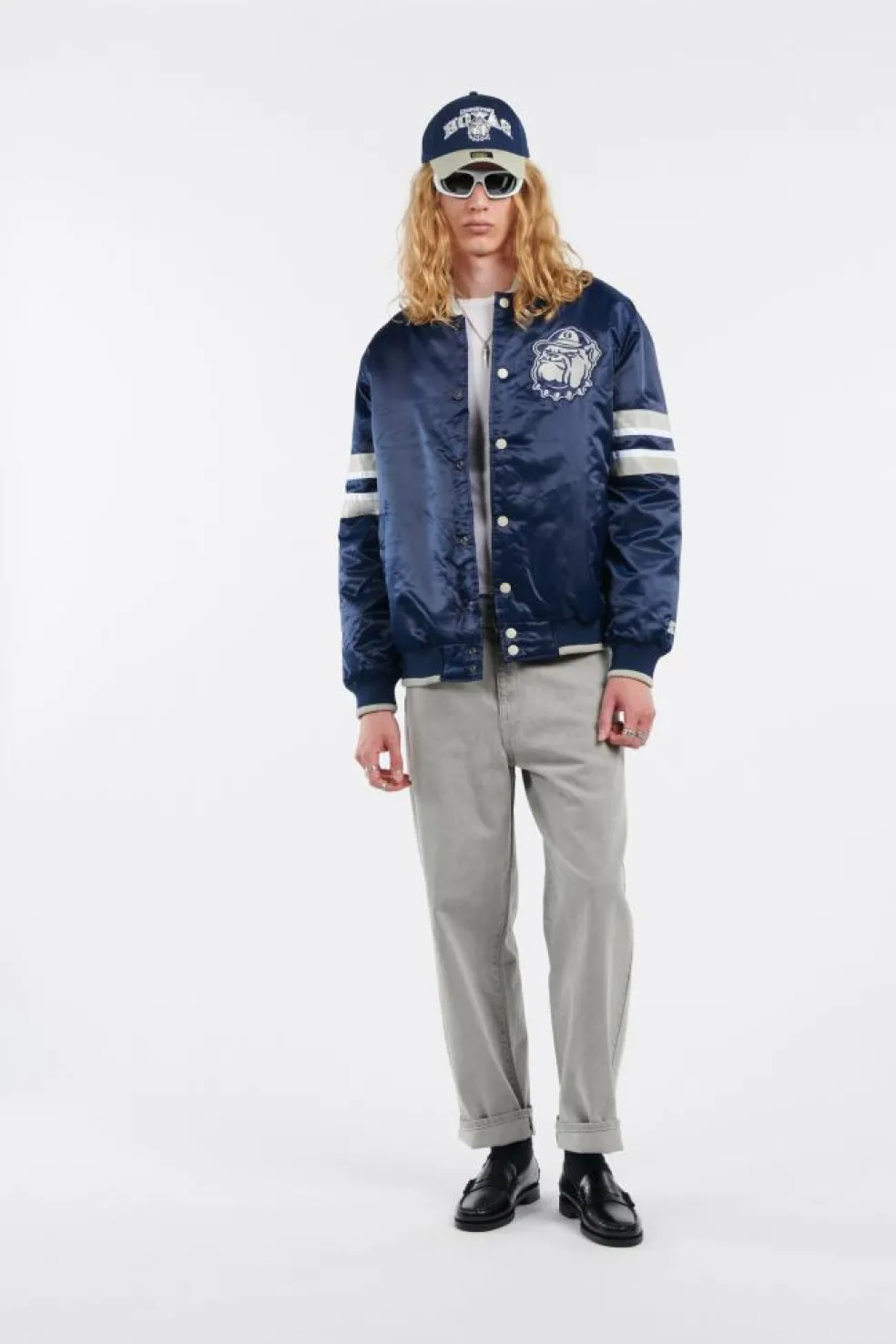 THE SCOUT VARSITY SATI - Bomber | Bleu