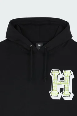 THICC H HOOD - Hoodie | Noir