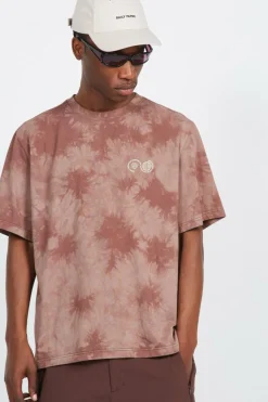 TIE DYE SS - T-shirt | Marron