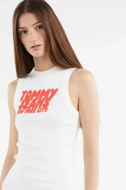 TJ BUBBLE TANK - Robe | Blanc