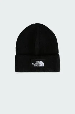 TNF LOGO BOX CUFFED BEANIE - Bonnet | Noir