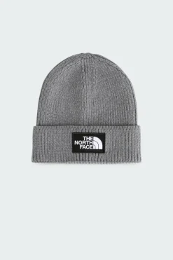 TNF LOGO BOX CUFFED BEANIE - Bonnet | Gris