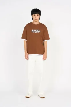 T-NINE NEGATIVE - T-shirt | Marron