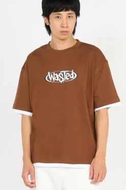 T-NINE NEGATIVE - T-shirt | Marron