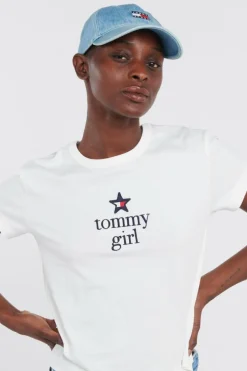 TOMMY GIRL GRAPHIC T - T-shirt | Blanc