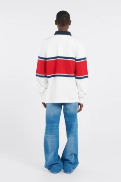 TOMMY GIRL RUGBY POL - Polo | Blanc