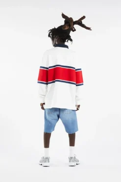 TOMMY GIRL RUGBY POL - Polo | Blanc