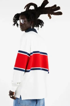 TOMMY GIRL RUGBY POL - Polo | Blanc