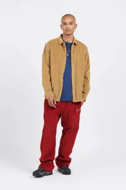 TREE ICON CORD - Chemise | Kaki