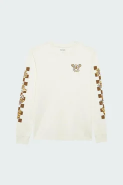TRIPPY FLORAL LS BFF TRIP WHITE - T-shirt manches longues | Blanc
