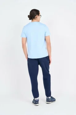 T-shirt de nuit logo en jersey de coton - T-shirt | Bleu