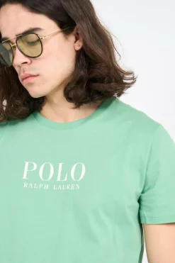 T-shirt de nuit logo en jersey de coton - T-shirt | Vert