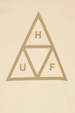 T-SHIRT HUF SET TT LS - T-shirt | Beige