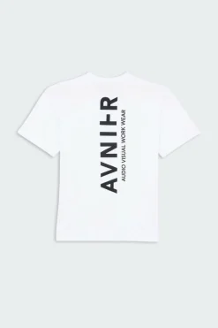 T-Shirt Source White Vertical V3 - T-shirt | Blanc