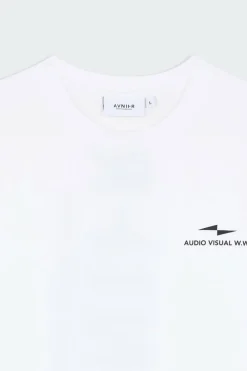 T-Shirt Source White Vertical V3 - T-shirt | Blanc