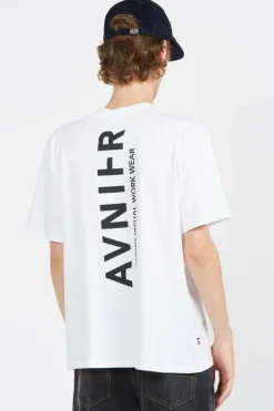 T-Shirt Source White Vertical V3 - T-shirt | Blanc