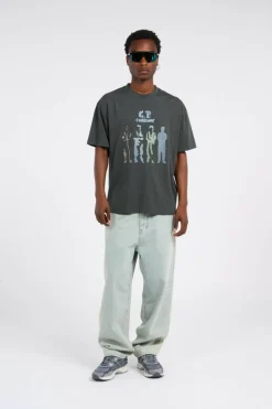 T-SHIRTS SHORT SLEEVE IN JERSEY 30/1 - T-shirt | Kaki