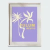 TULUM VACAY A4 WALL PRINT - Affiche | Multicolore