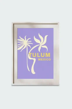 TULUM VACAY A4 WALL PRINT - Affiche | Multicolore